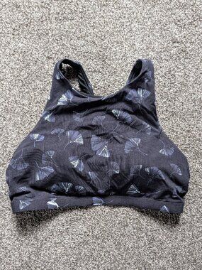 Title Nine Selkie High Neck Bikini Top Swimsuit Ginko size M